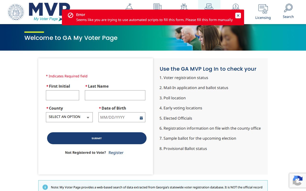 Chatham County residents directory Georgia voter lookup
